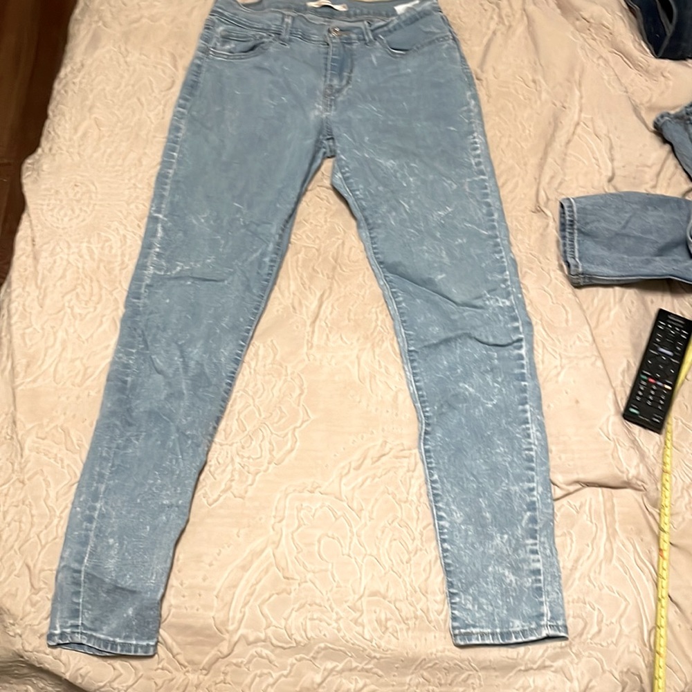 LEVIS white washed jeggins
